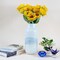 10 Pcs Summer Floral Arrangement Sunflowers Artificial Flowers with Golden Yellow Long Stems for Home Decoration